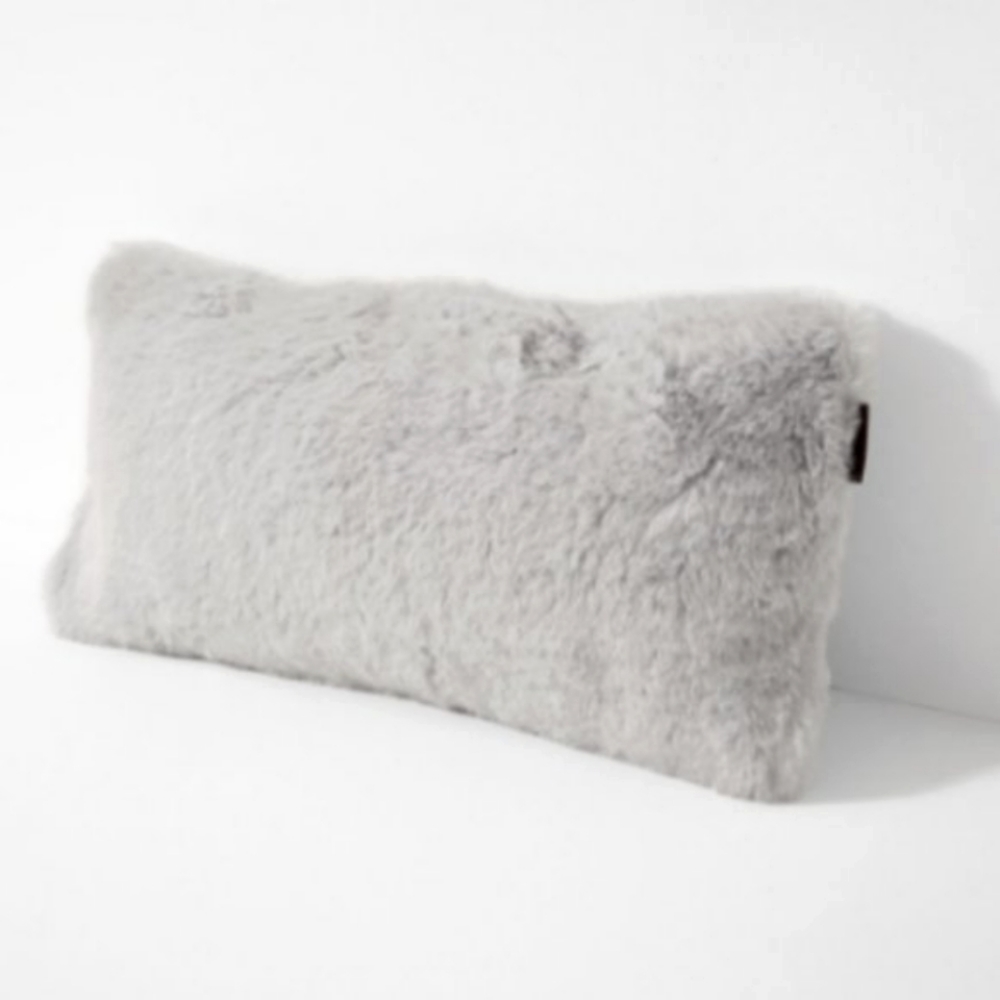 Two NEW Pillows- Unhide Accent Pillow in Silver Fox Gray (In packaging)